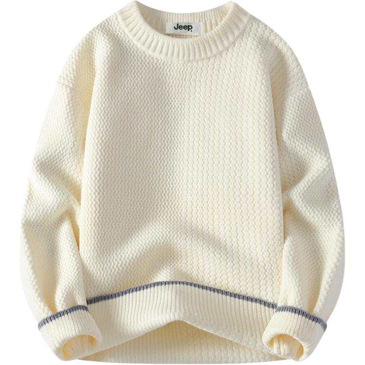 Jeep Sweaters Unisex Crew Neck Moderate Base Layer