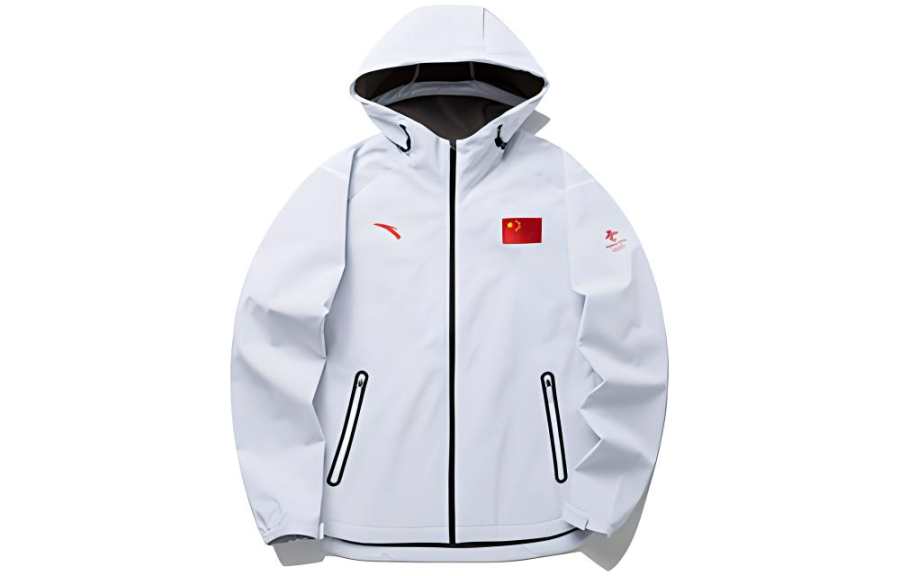 Anta Champion All Weather Collection Jackets & Coats Men's White