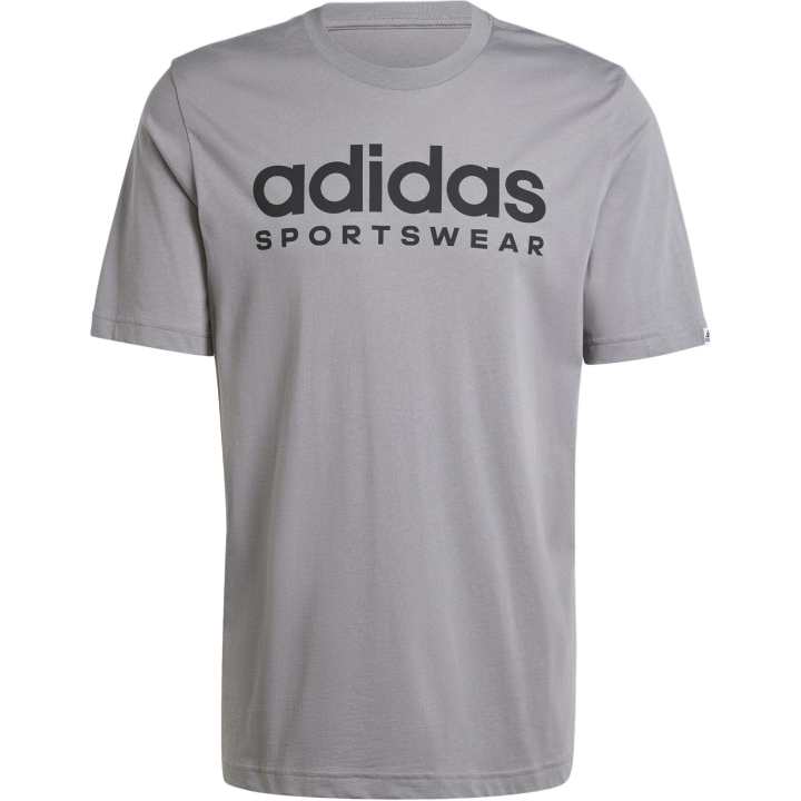 Adidas Adidas Clothing T Shirts Men's Gray Crew Neck