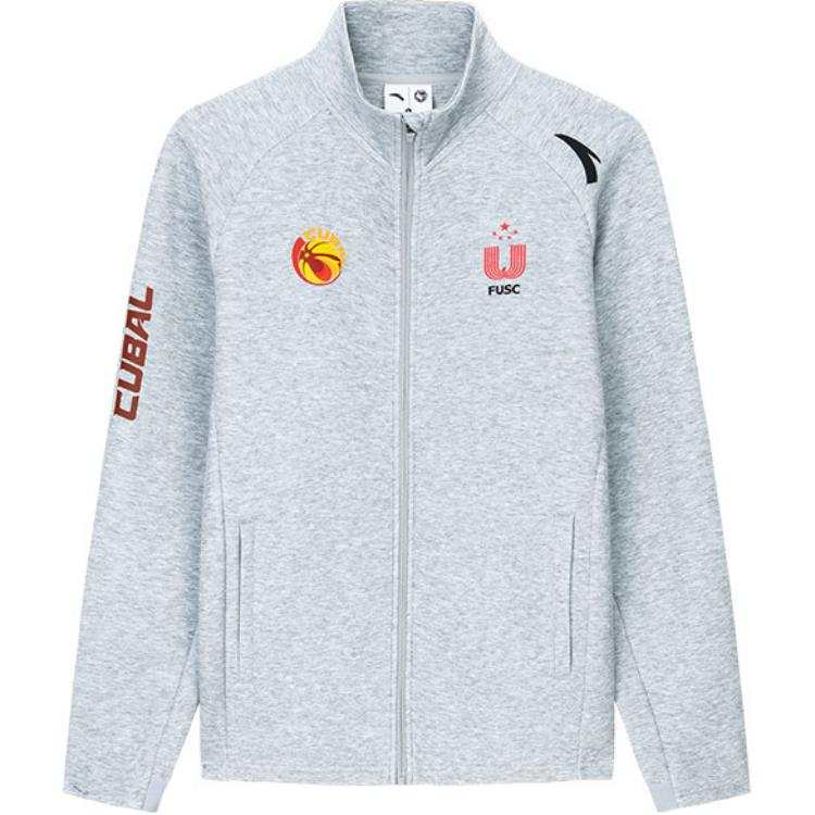 Anta Basketball Collection Knitwear Men's CD28 Gray Heather Gray