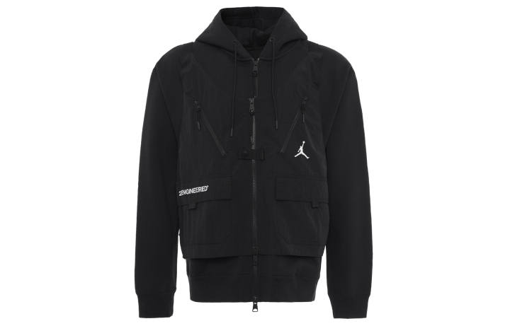 Jordan Jordan BRAN Jackets Men's Black Hooded Moderate Other