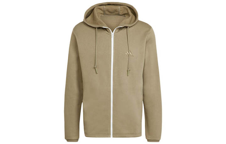 Adidas Adidas Jackets Men's Light Green Hooded Moderate Other