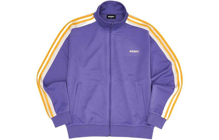 Nerdy Nerdy Jackets Unisex Purple Stand Collar Moderate Other