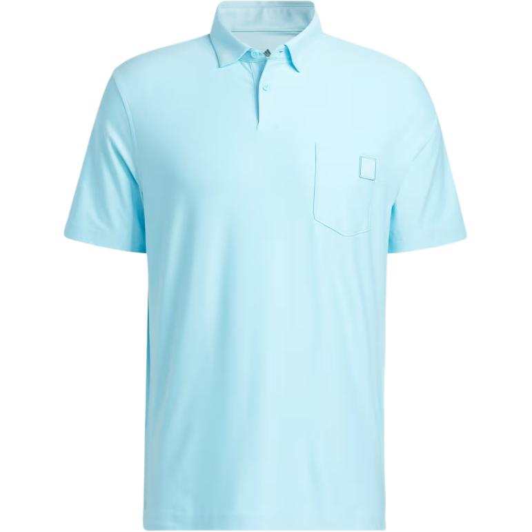 Adidas Adidas Polo Shirts Men's Blue Polo Collar Moderate Straight Fit