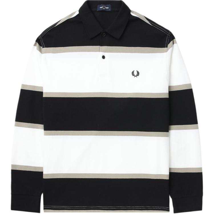 FRED PERRY FRED PERRY Striped Cotton Polo Shirt