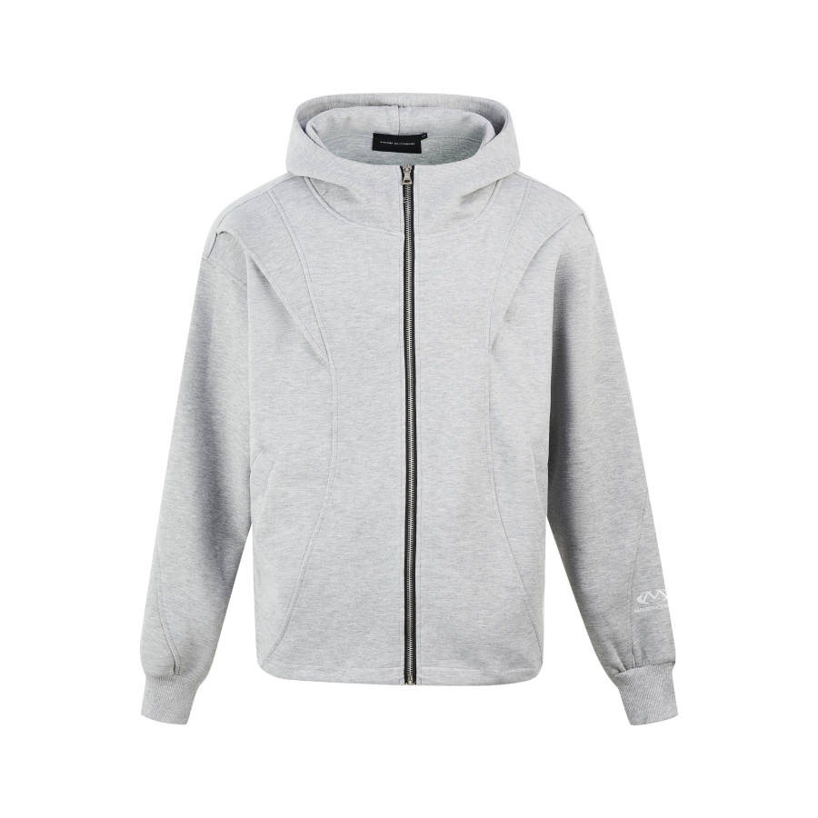 MADE EXTREME Sweatshirts Unisex Hooded Moderate Cardigan