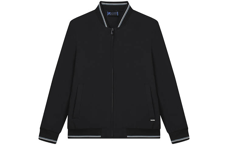 FILA Jackets Men's Jet Black Baseball Collar Moderate Other