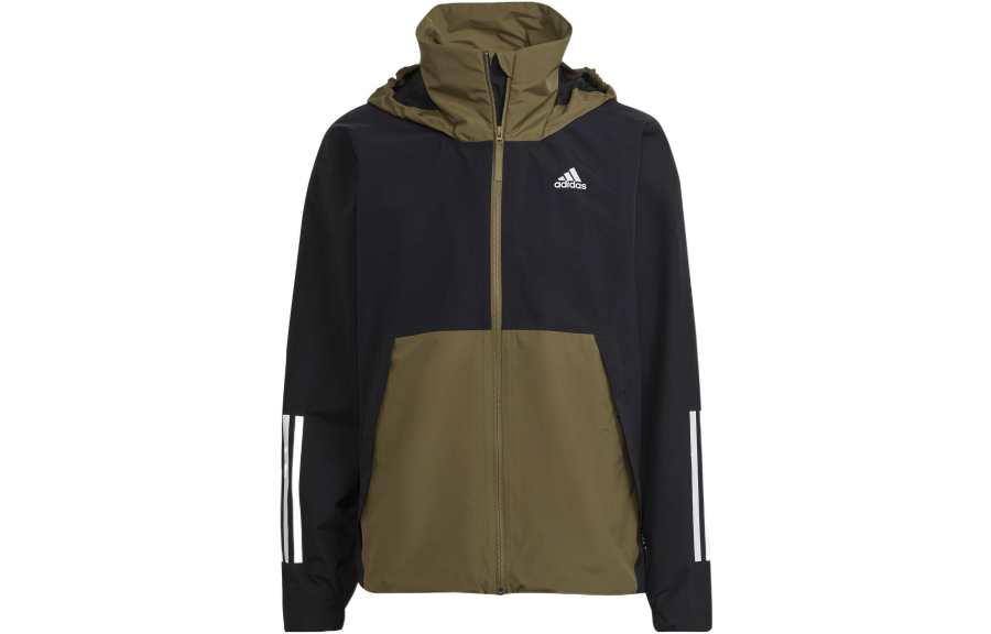Adidas Adidas Jackets Men's Olive Green Hooded Moderate Other