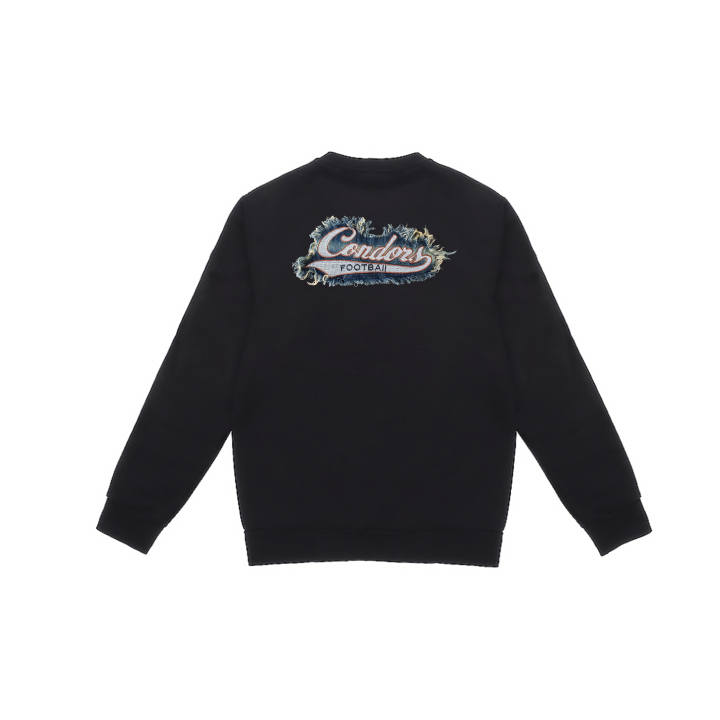 Adidas Adidas Sweatshirts Men's Black Crew Neck Moderate Regular