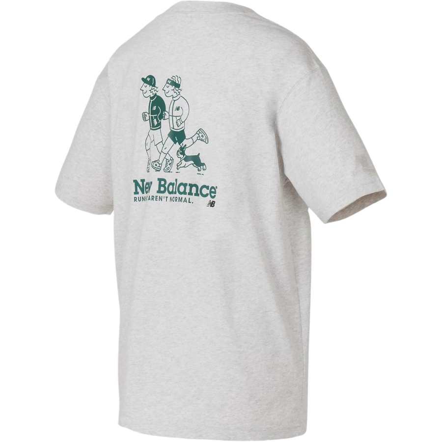New Balance New Balance Running Duo T Shirt Men's Gray