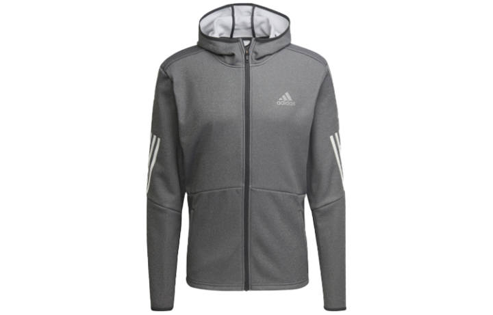 Adidas Adidas Jackets Men's Gray Hooded Moderate Other
