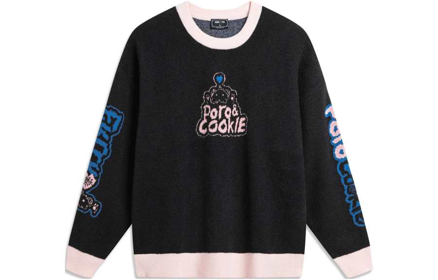 Li-Ning Li Ning x LOL Sports Life Collection Knitwear Unisex Black