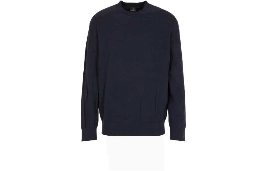 ARMANI EXCHANGE SS24 Knitwear Men's Marine Blue