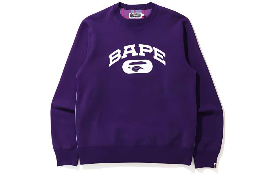 A BATHING APE A BATHING APE Check Crewneck
