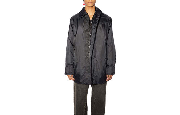 Acne Studios Acne Studios Logo Embroidered Buttoned Padded Jacket