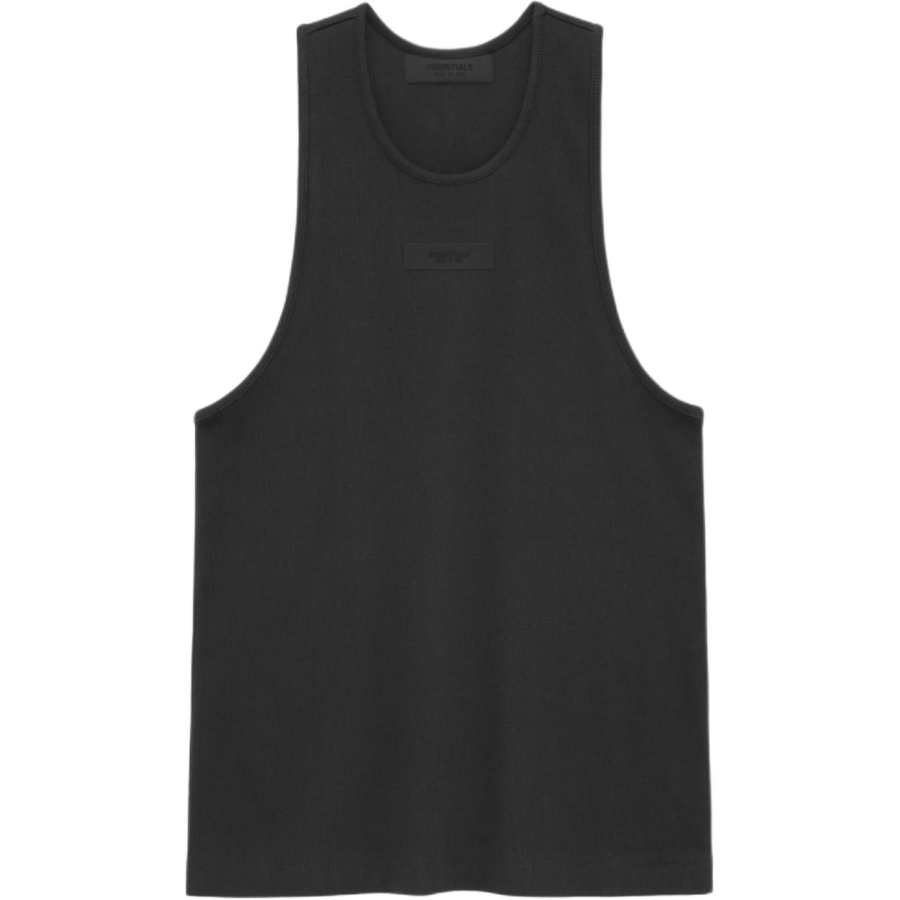 Fear Of God Essentials logo-appliqué cotton tank top