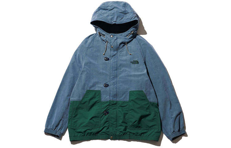 THE NORTH FACE PURPLE LABEL X Monkey Time Jackets Men's Green Hooded Moderate Other