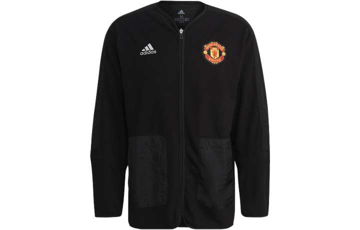 Adidas Adidas Manchester United Mufc Trv Mid La Jacket Men's Black