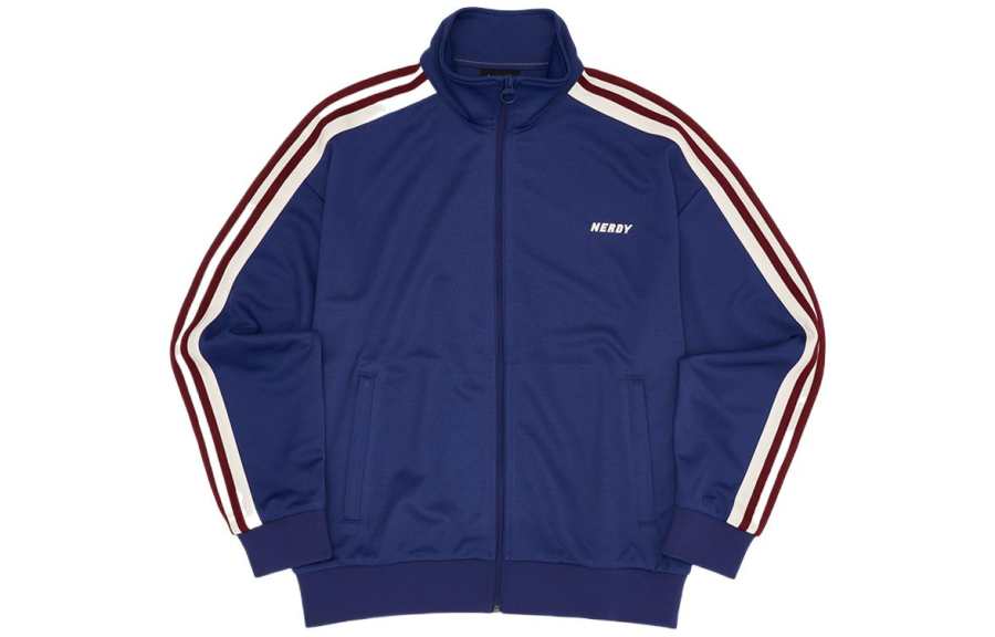 Nerdy Nerdy Jackets Unisex Blue Stand Collar Moderate Other