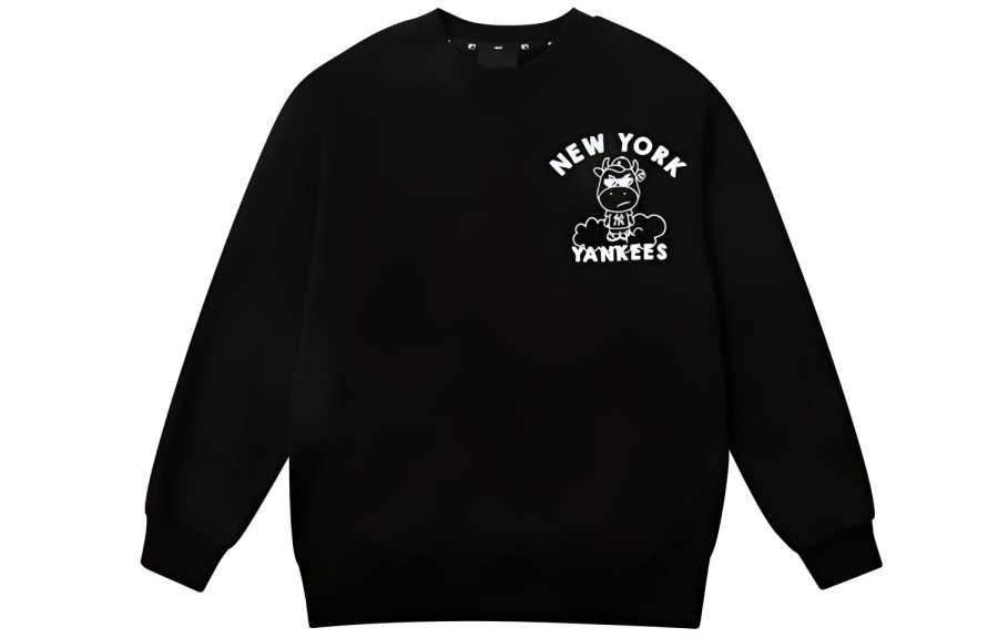 MLB MLB Sweatshirts Unisex Black Crew Neck Moderate Regular