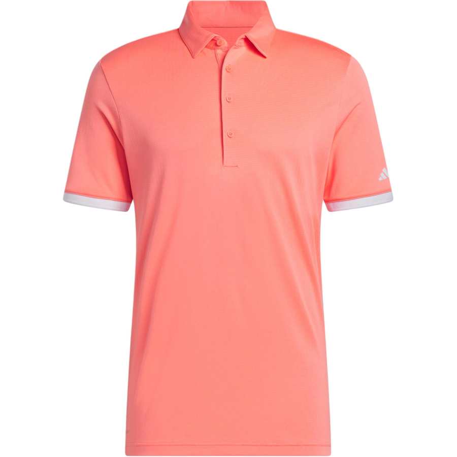 Adidas Adidas Polo Shirt Men's Fusion Coral Pink