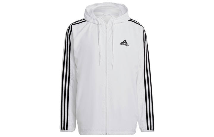 Adidas Adidas Essentials Woven Windbreaker Jacket Men's White