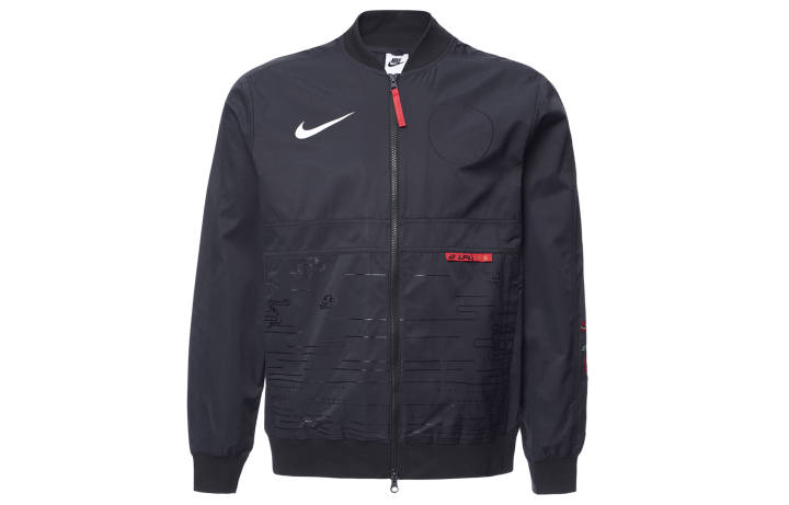 Nike Nike Jackets Men's Black Baseball Collar Moderate Other