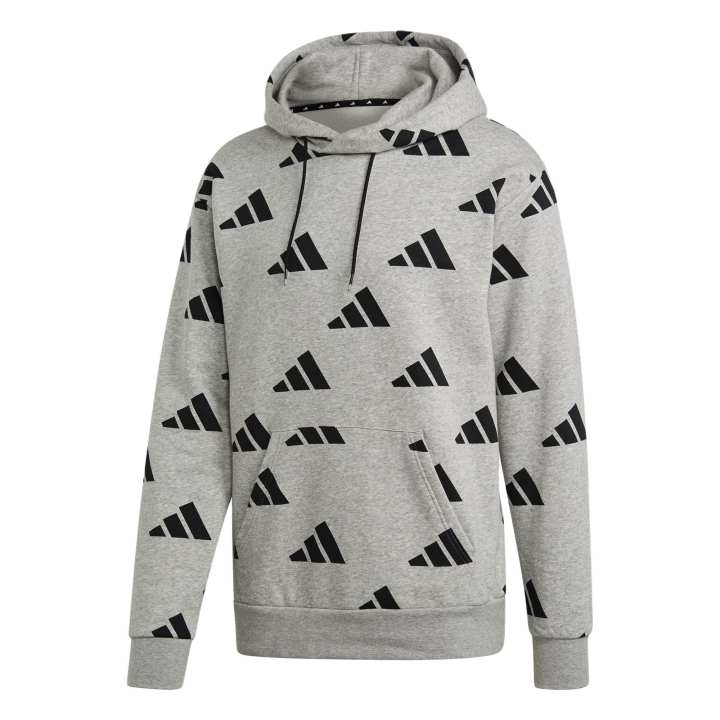 Adidas Adidas Athletics Pack Allover CULTURE CLASH Sweatshirt Men's Medium Gray Hemp