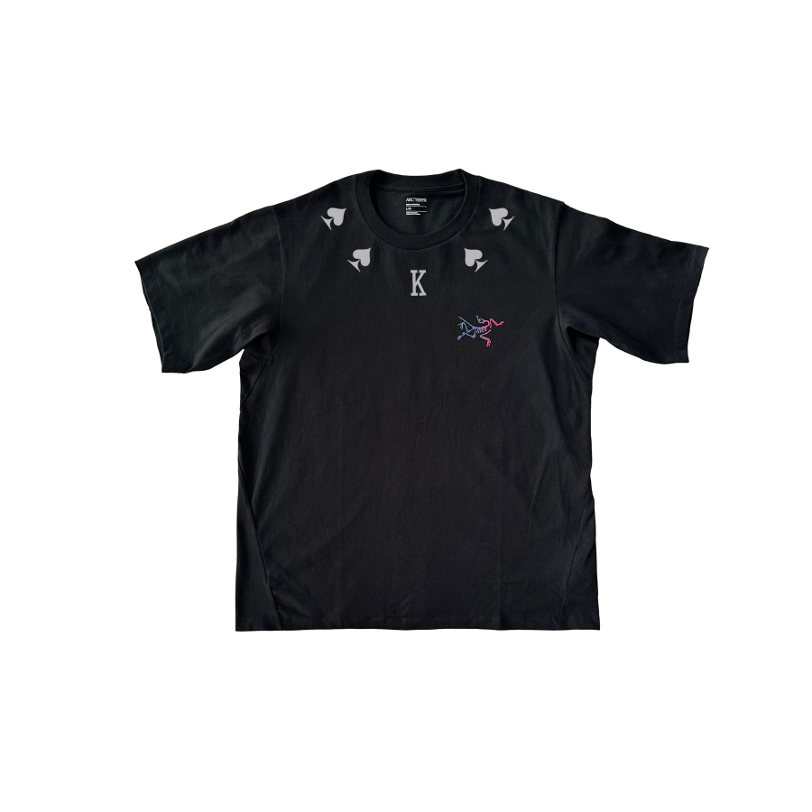 Arcteryx KRAGG T Shirt Unisex Black/Multi