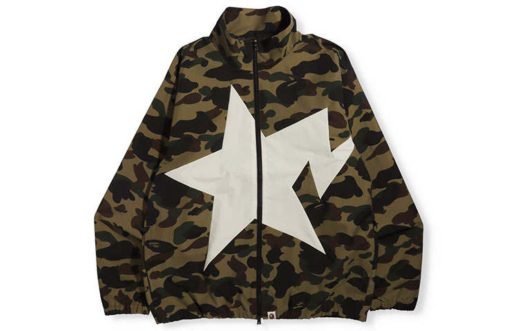 A BATHING APE Bape 1st Camo Track Jacket