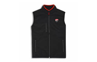 Ducati Tank Tops Unisex Black Stand Collar Thin Sleeveless