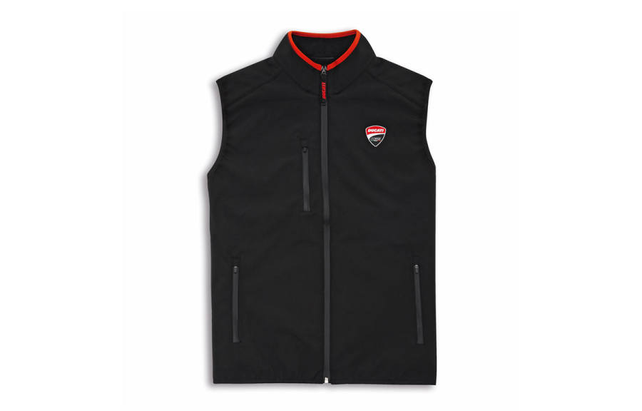 Ducati Tank Tops Unisex Black Stand Collar Thin Sleeveless