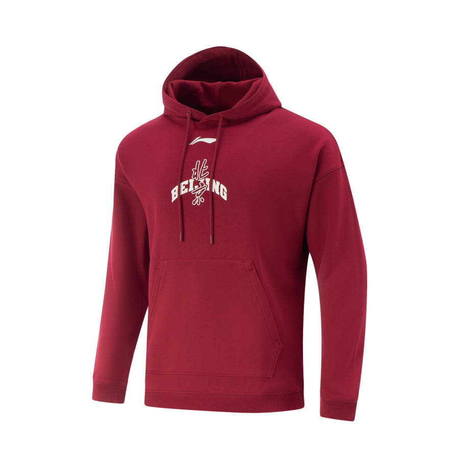 Li-Ning Li Ning Basketball Collection Sweatshirt Men's Red