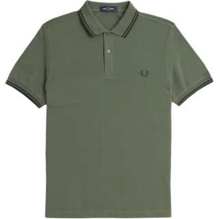 FRED PERRY Polo Shirt Men's Night Green