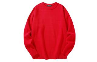 Minfinity Sweaters Unisex Crew Neck Thickened Base Layer