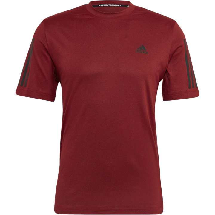 Adidas Adidas Clothing T Shirts Men's Red Crew Neck