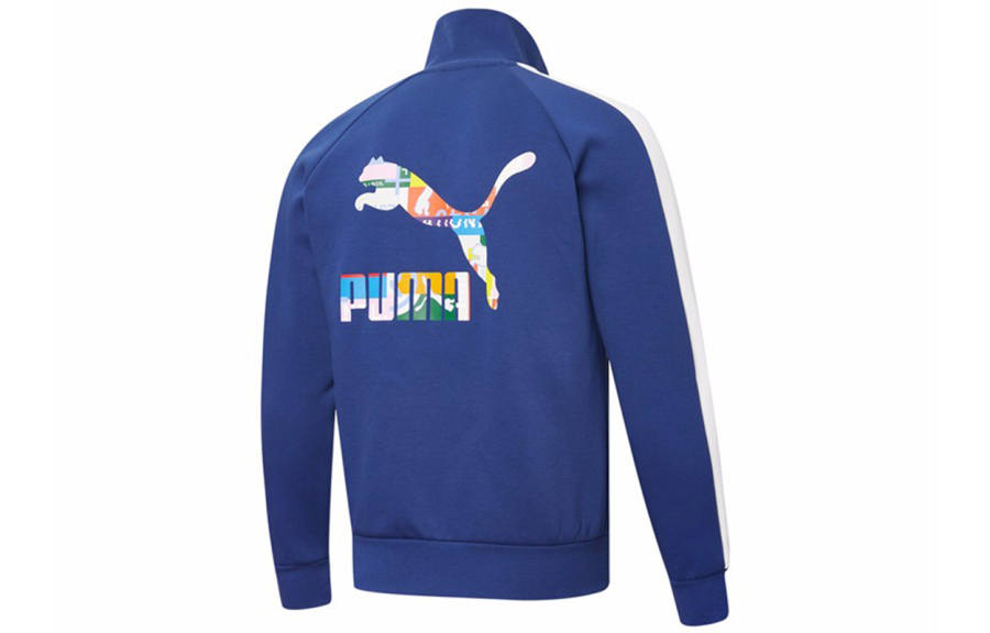 PUMA PUMA Jackets Men's Blue Stand Collar Moderate Other