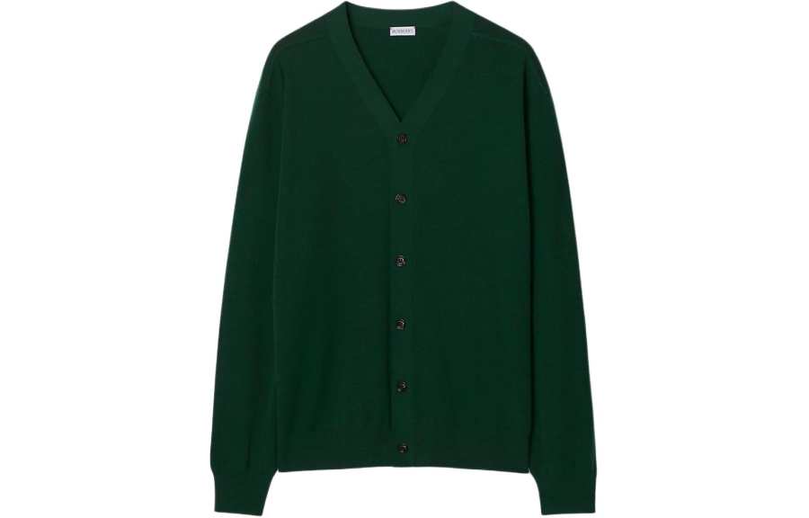 Burberry fine-knit wool cardigan