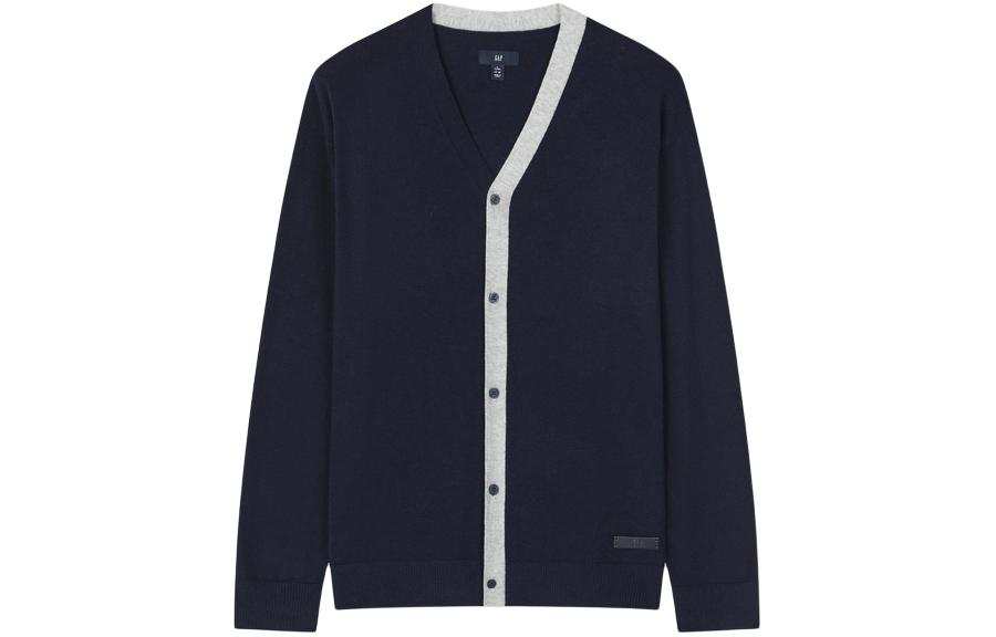 GAP Knitwear Unisex V Neck Moderate Cardigan