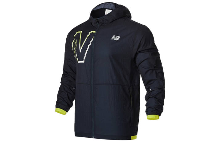New Balance New Balance Jackets Men's Dark Blue Hooded Moderate Other