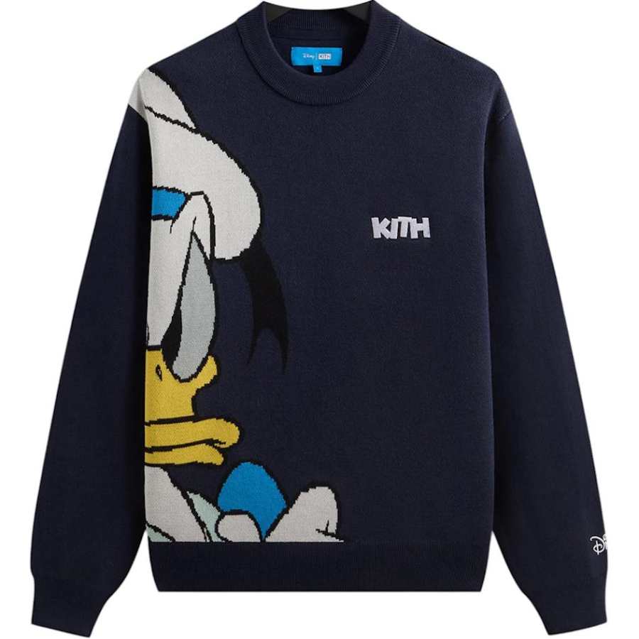 KITH KITH X Disney Donald Duck Lewis Crewneck Sweater