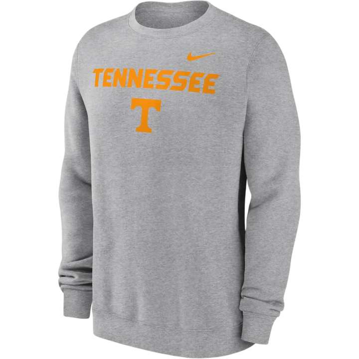 Nike Nike Tennessee Volunteers Primetime Primary Stack Men's Nike College Pullover Crew