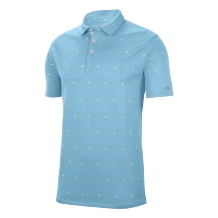 Nike Nike Polo Shirts Men's Blue Polo Collar Thin Other