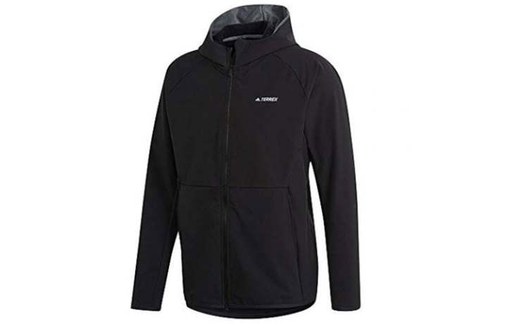 Adidas Adidas Jackets Men's Black Hooded Moderate