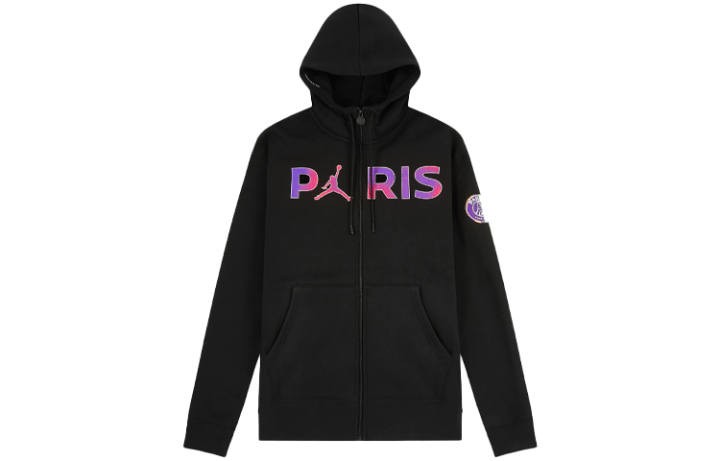 Jordan Jordan Jackets Men's Black Hooded Thickened Other