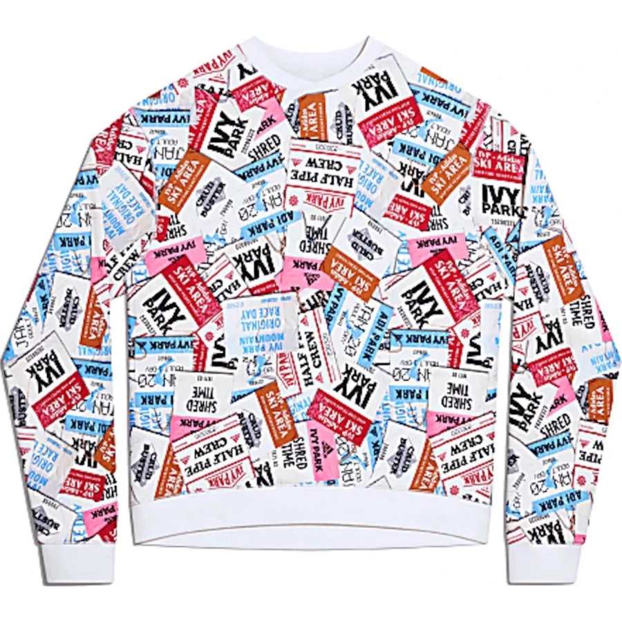 Adidas Originals Adidas Ivy Park Ski Tag Crew Sweatshirt All Gender