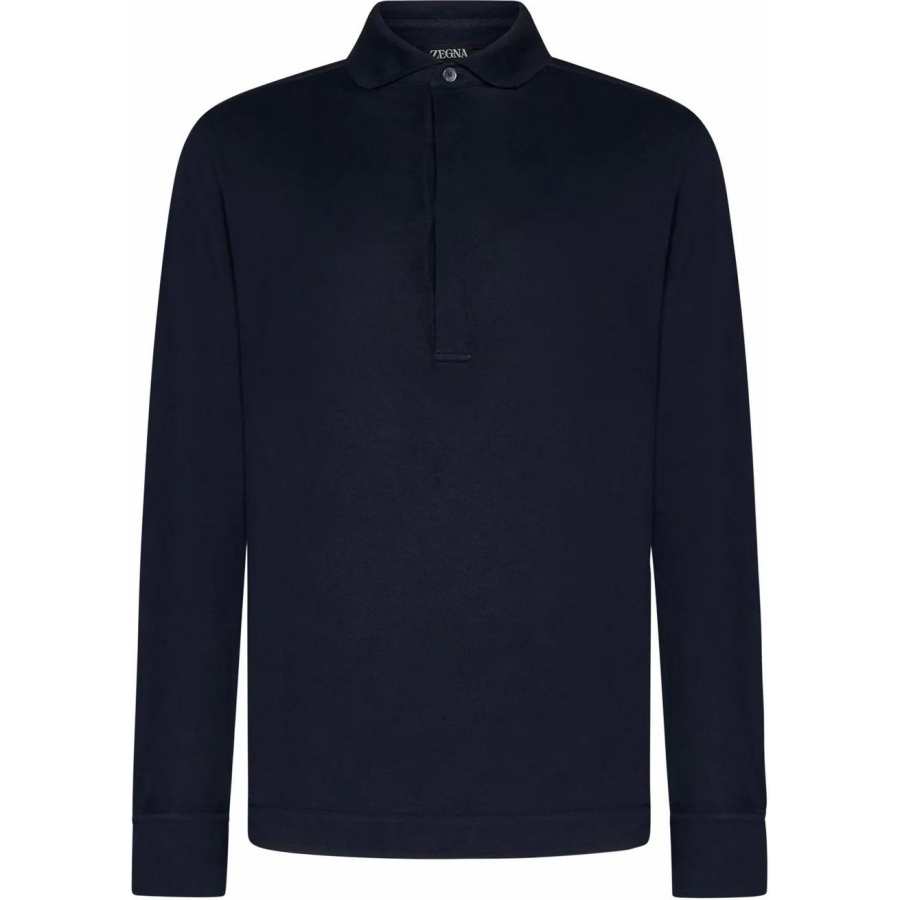 Ermenegildo Zegna Zegna Long Sleeve Polo Shirt