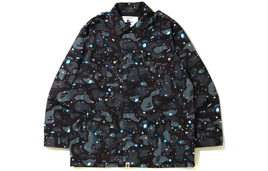 A BATHING APE Bape Space Camo Military Jacket