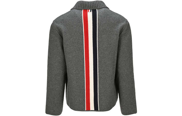 THOM BROWNE THOM BROWNE Jackets Men's Gray Lapel Moderate Other