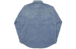 PALACE Washed Drop Shoulder Cord Shirt